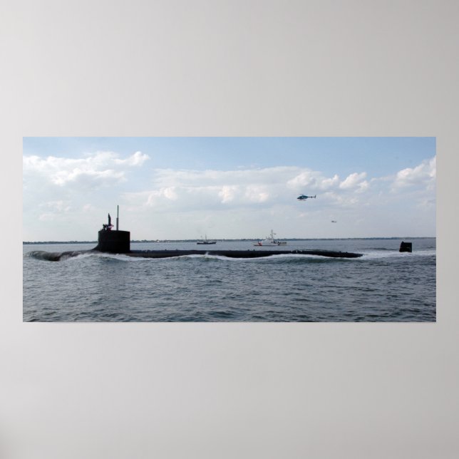 USS Texas (SSN 775) Poster (Front)