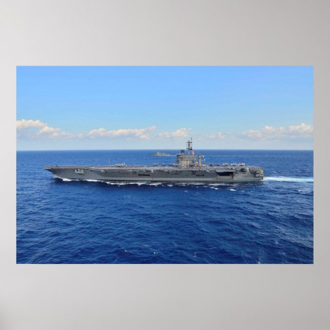 USS Theodore Roosevelt (CVN 71) Poster (Front)