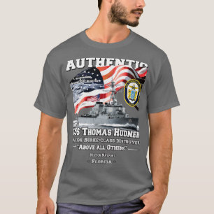 USS Thomas Hudner DDG116 destroyer T-Shirt