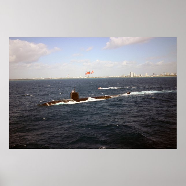 USS Toledo (SSN 769) Poster (Front)