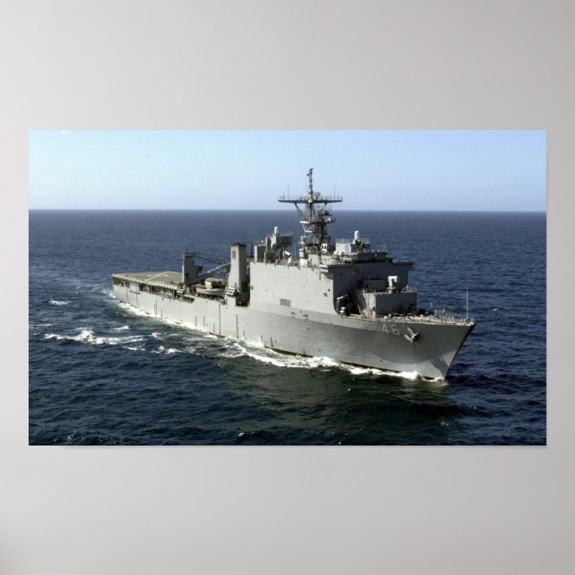 USS Tortuga (LSD 46) Poster (Front)