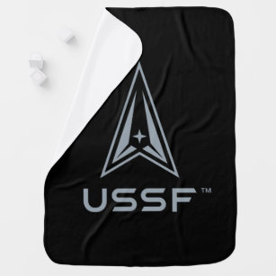 USSF   United States Space Force Baby Blanket