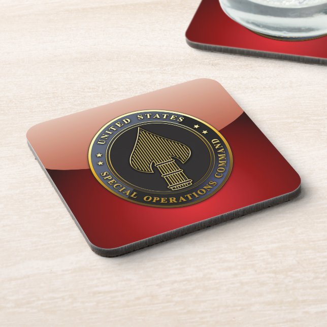 USSOCOM Emblem Coaster (Left Side)