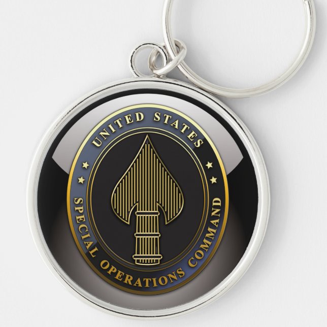 USSOCOM Emblem Keychain (Front)