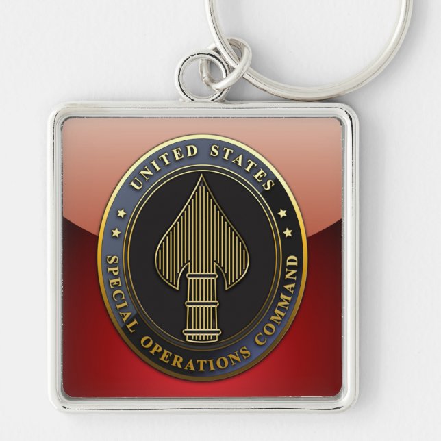 USSOCOM Emblem Keychain (Front)