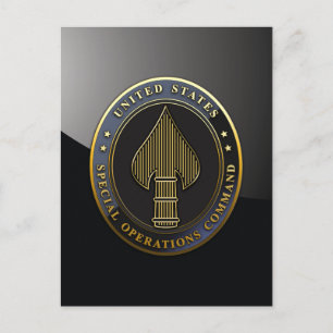 USSOCOM Emblem Postcard