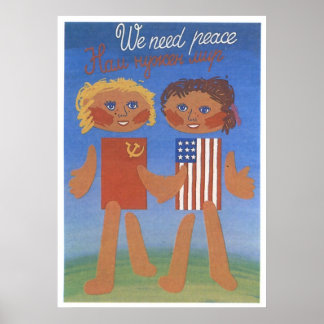 USSR CCCP Cold War Soviet Union Propaganda Posters