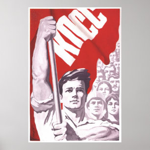 USSR CCCP Cold War Soviet Union Propaganda Posters
