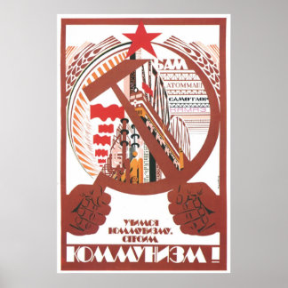 USSR CCCP Cold War Soviet Union Propaganda Posters