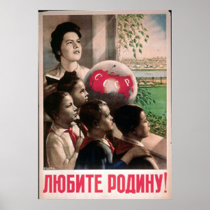 USSR CCCP Cold War Soviet Union Propaganda Posters