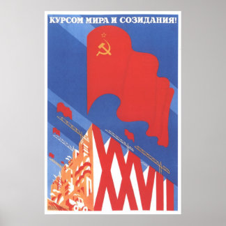 USSR CCCP Cold War Soviet Union Propaganda Posters