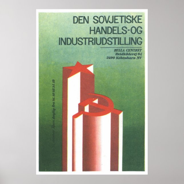 USSR CCCP Cold War Soviet Union Propaganda Posters (Front)