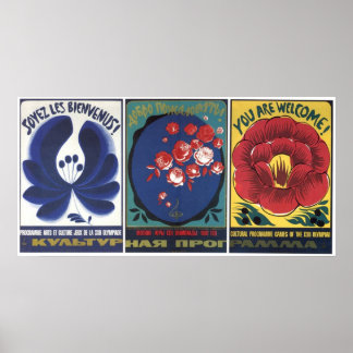 USSR CCCP Cold War Soviet Union Propaganda Posters