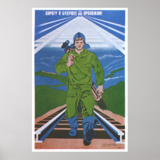 USSR CCCP Cold War Soviet Union Propaganda Posters
