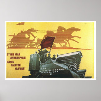 USSR CCCP Cold War Soviet Union Propaganda Posters