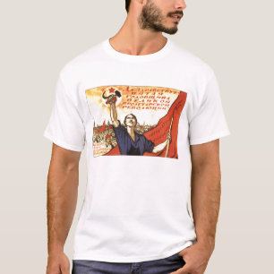 USSR CCCP Cold War Soviet Union Propaganda Posters T-Shirt
