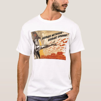 USSR CCCP Cold War Soviet Union Propaganda Posters T-Shirt