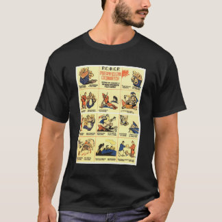 USSR CCCP Cold War Soviet Union Propaganda Posters T-Shirt