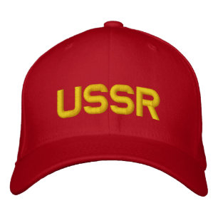 USSR EMBROIDERED BASEBALL CAP