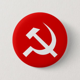 USSR Flag 2 Inch Round Button