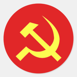 USSR Flag - Customized Classic Round Sticker