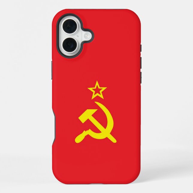 USSR flag iPhone Case (Back)