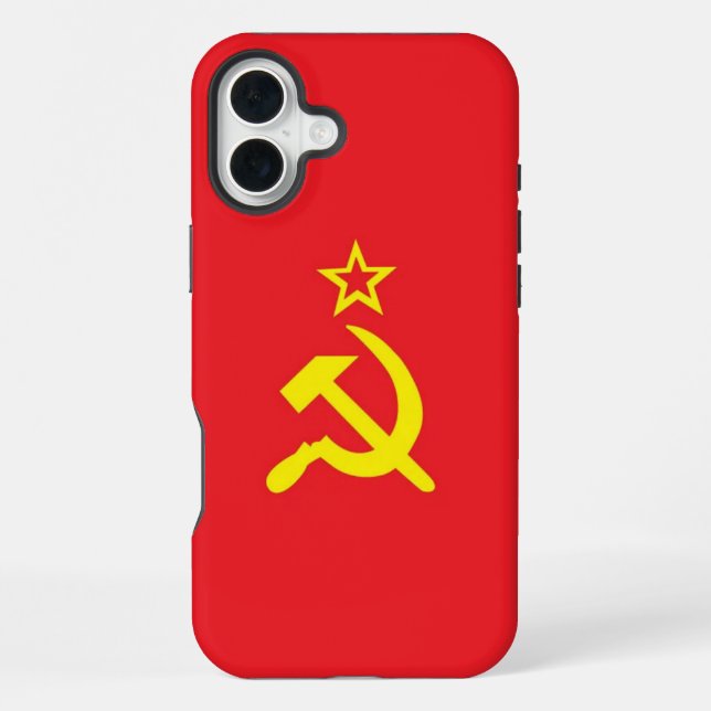USSR flag iPhone Case (Back)