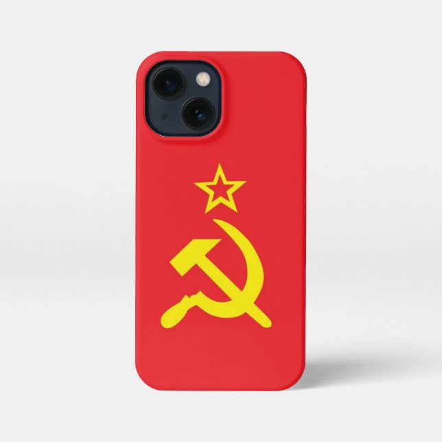 USSR flag iPhone Case (Back)