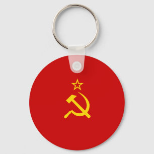 USSR flag Keychain