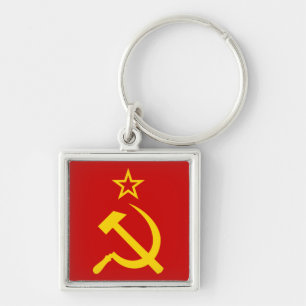 USSR flag Keychain