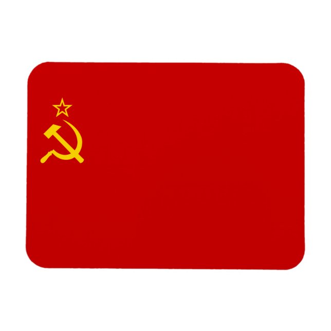USSR flag Magnet (Horizontal)