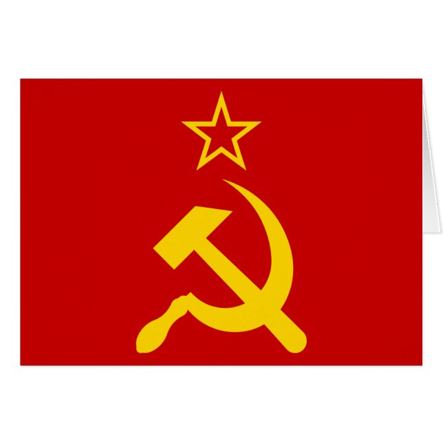 USSR Flag - Soviet Union Flag (Front Horizontal)
