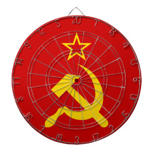 USSR Flag - Soviet Union Flag Dartboard