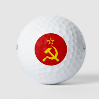 USSR Flag - Soviet Union Flag Golf Balls