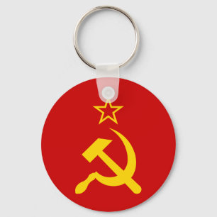 USSR Flag - Soviet Union Flag Keychain