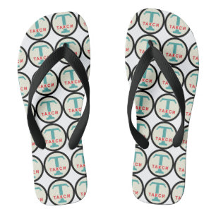 USSR / Russian Vintage / Retro Taxicab Stand Sign Flip Flops
