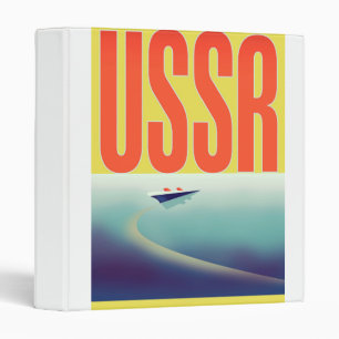 USSR Soviet Travel poster Binder