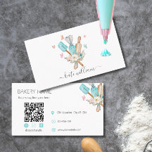 Ustensiles de cuisson Floral Chef pâtisserie Carte