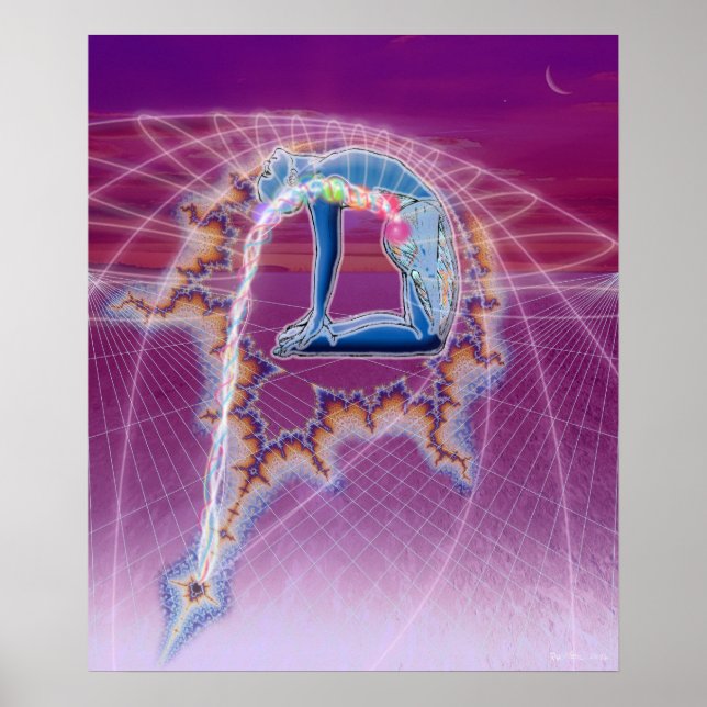 Ustrasana Visualization Poster (Front)