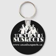 Usual Suspects Key Chain