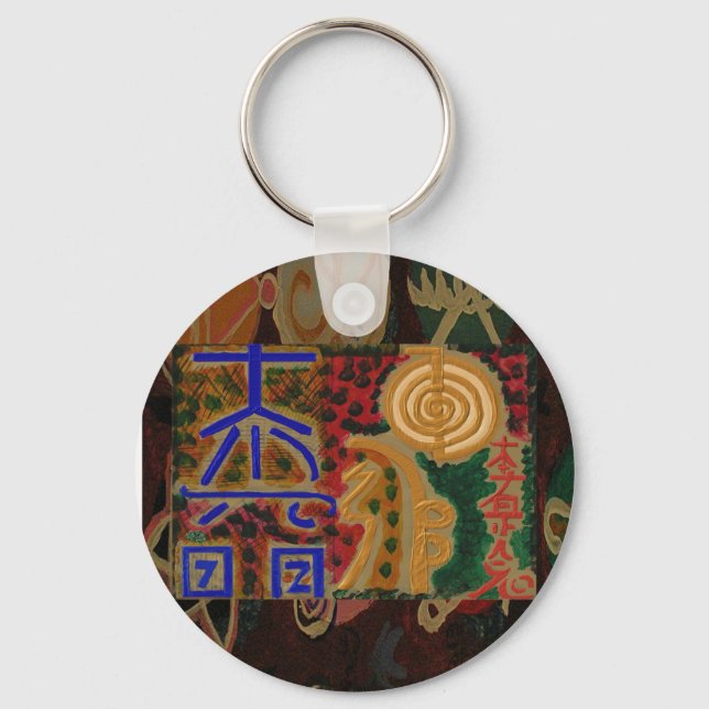 USUI REIKI symbols Keychain (Front)