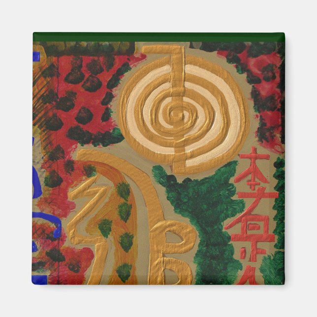 USUI REIKI symbols Magnet (Front)