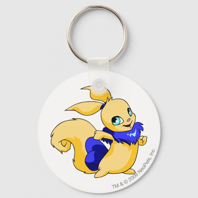 Usul Blue Keychain (Front)