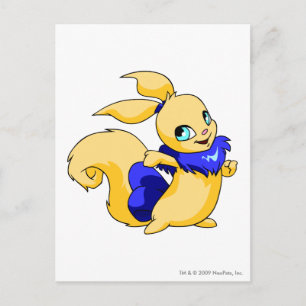 Usul Blue Postcard