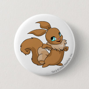 Usul Brown 2 Inch Round Button