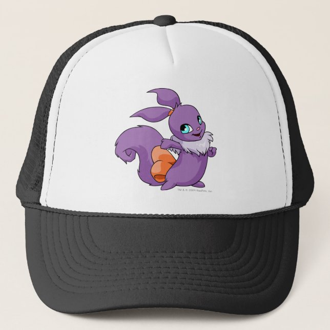 Usul Purple Trucker Hat (Front)
