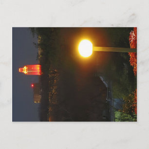 UT Tower In Orange For WIN, Austin, TX Postcard