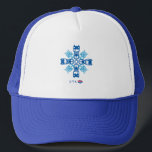 UTA Winter Snowflake Hat<br><div class="desc">Top off your look with the UTA Winter Snowflake Trucker Hat. Perfect for transit fans,  or everyday wear. ❄️</div>