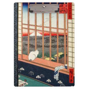 Utagawa Hiroshige - Asakusa Rice fields Clipboard