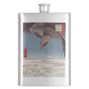 Utagawa Hiroshige - Fukagawa Susaki and Jumantsubo Hip Flask